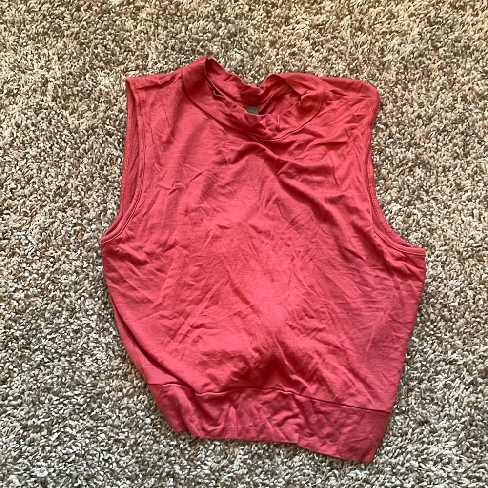 ALYA S large open back top